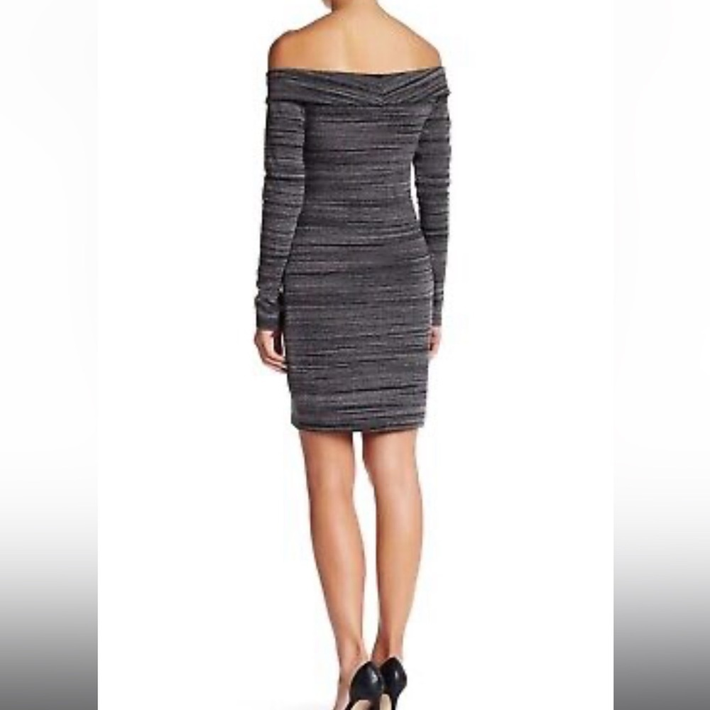ASTR The Label Space Dye Off‎ The Shoulder Bodycon Dress